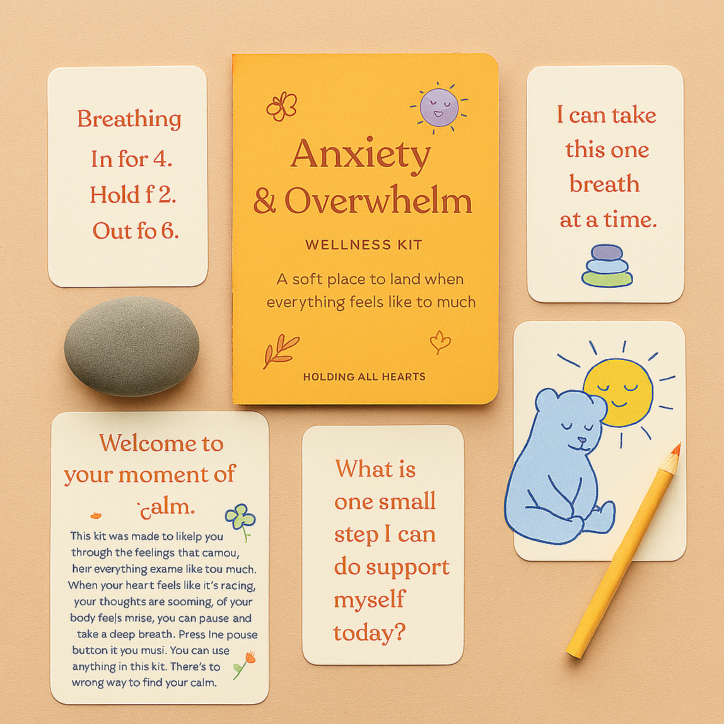 Anxiety & Overwhelm Coping and Managing Skills Kit.