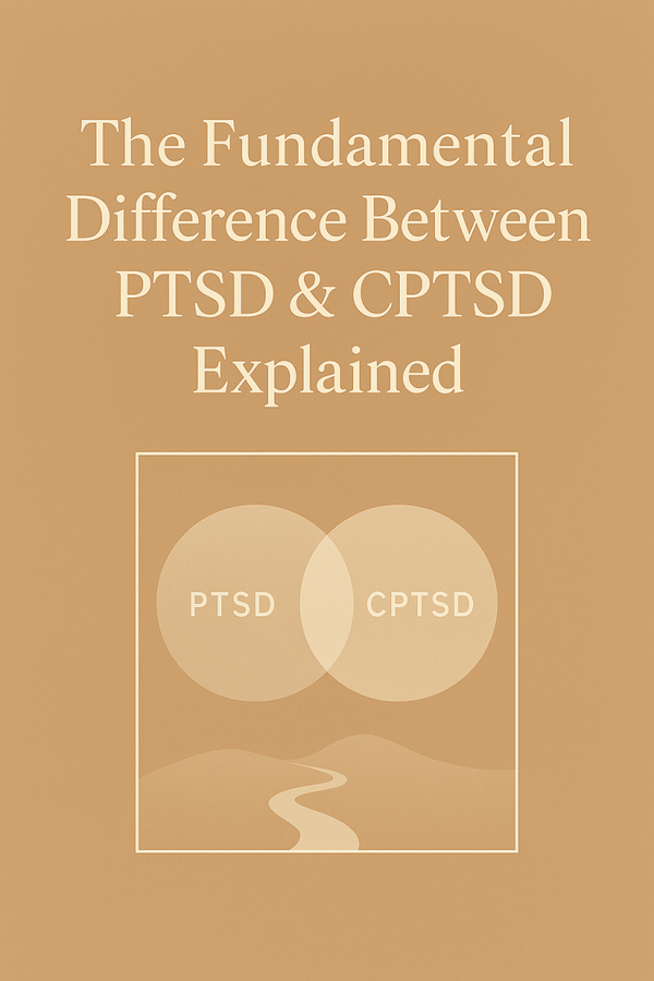 The Fundamental Difference Between PTSD & CPTSD explained. Part #1