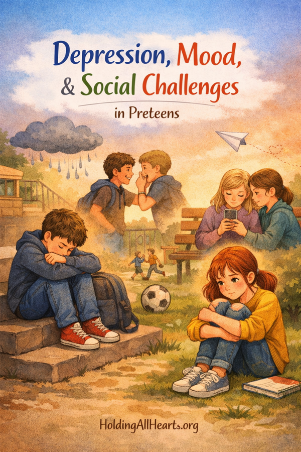Depression, Mood & Social Challenges; A Parent's Guide to Understanding, Supporting & Building Resilience in Your Child