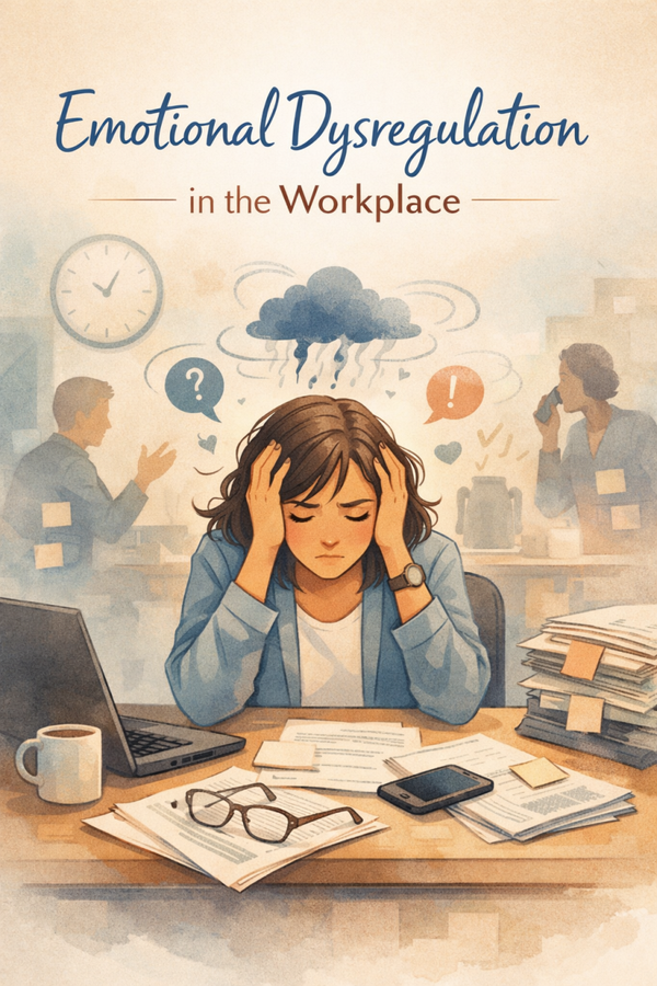 Emotional Dysregulation in the workplace & Suggest Copping Skills.
