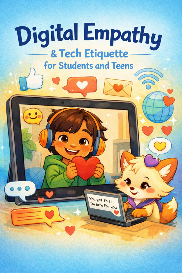 Digital Empathy & Tech Etiquette (Kindness, Clicks & Conversations that Don't Crush)