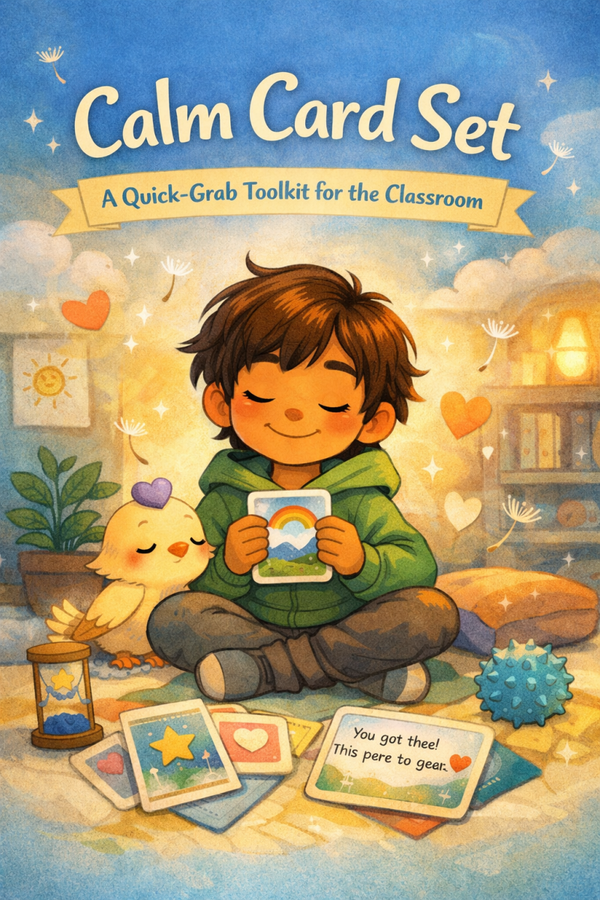 Calm Cards (A quick Grab Toolkit for the Classroom)