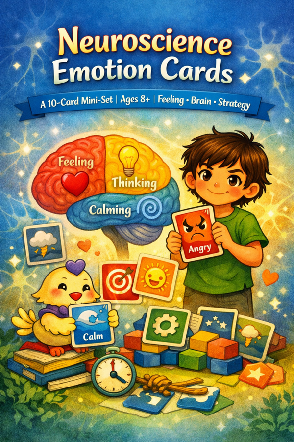 Neuroscience Emotion Cards (Ages 8 +)