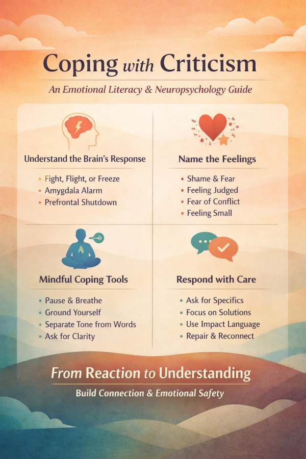 Coping With Criticism: An Emotional Literacy & Neuropsychology Guide
