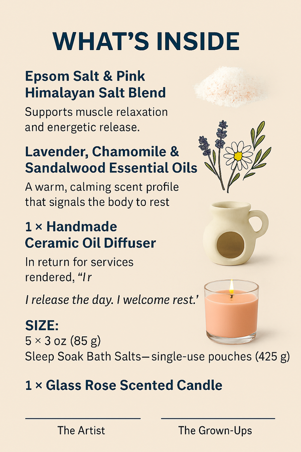 Sleep Soak Bath Salts Luxury Night Time Experiences.