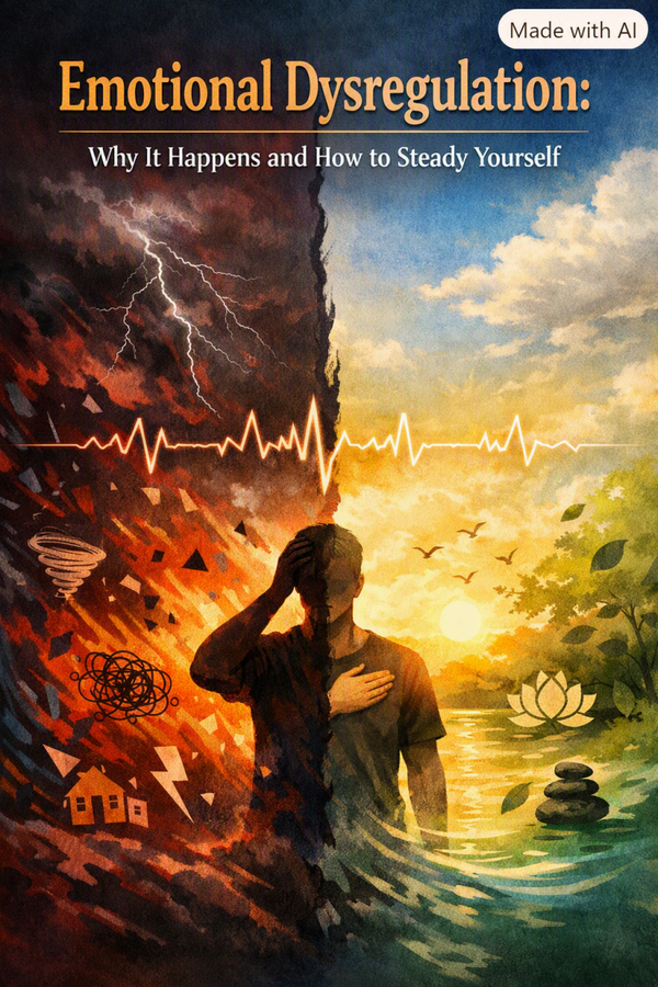 Emotional Dysregulation: Why It Happens and How to Steady Yourself