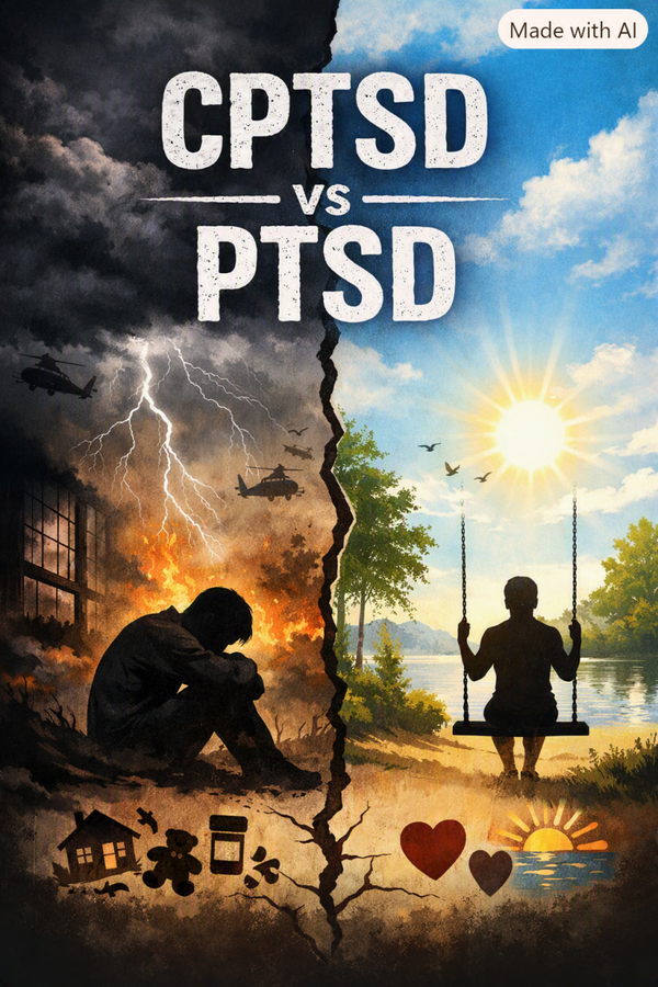 Understanding the Difference Between PTSD V CPTSD