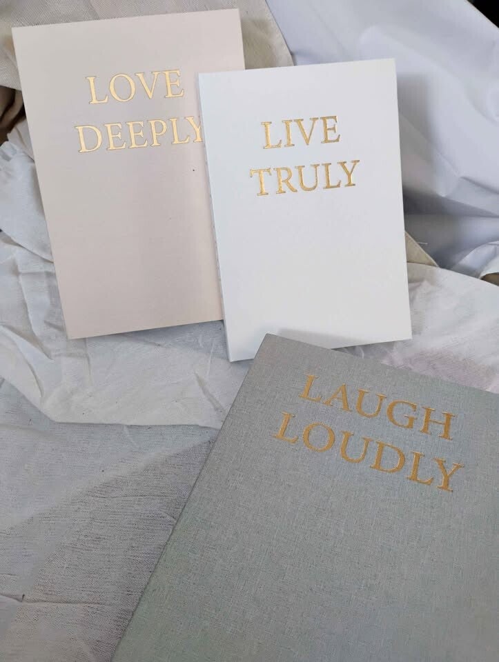 Inspirational Quote Storage Boxes Set of 3 - New