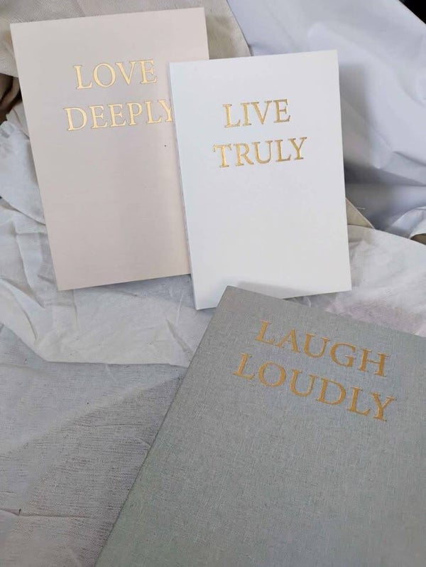 Inspirational Quote Storage Boxes Set of 3 - New