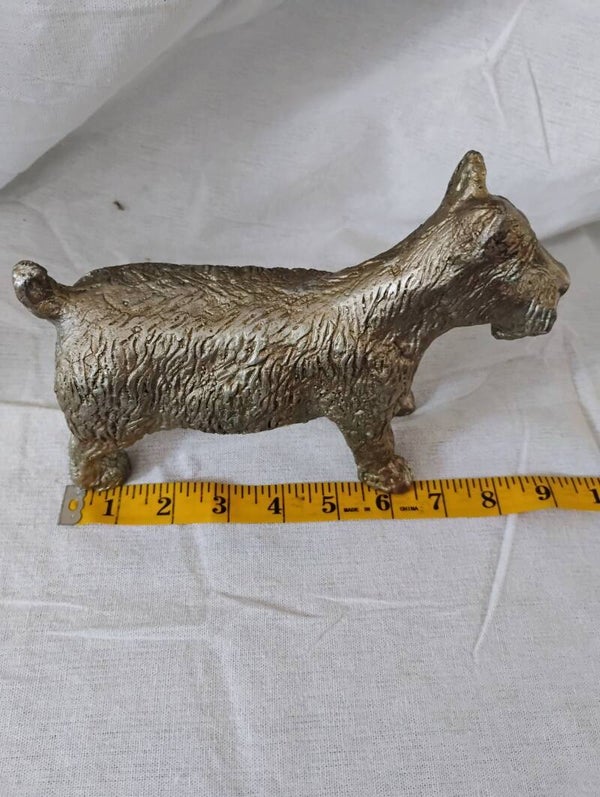 Cyan Design Cast Iron "Dog Token" Sculpture - Rustic Antique Style Pre-Loved