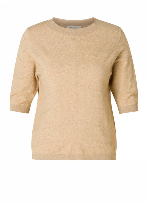 Dames Shirt ivy Beau Thara Sand