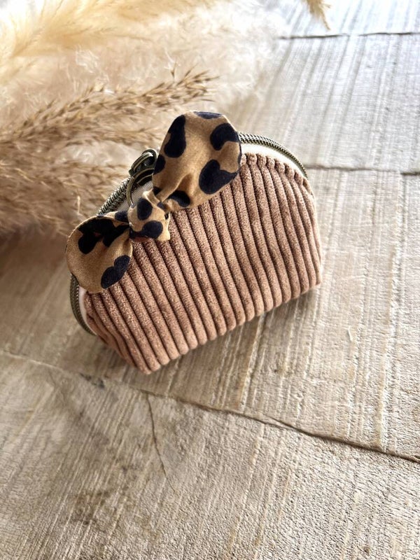Porte-monnaie camel