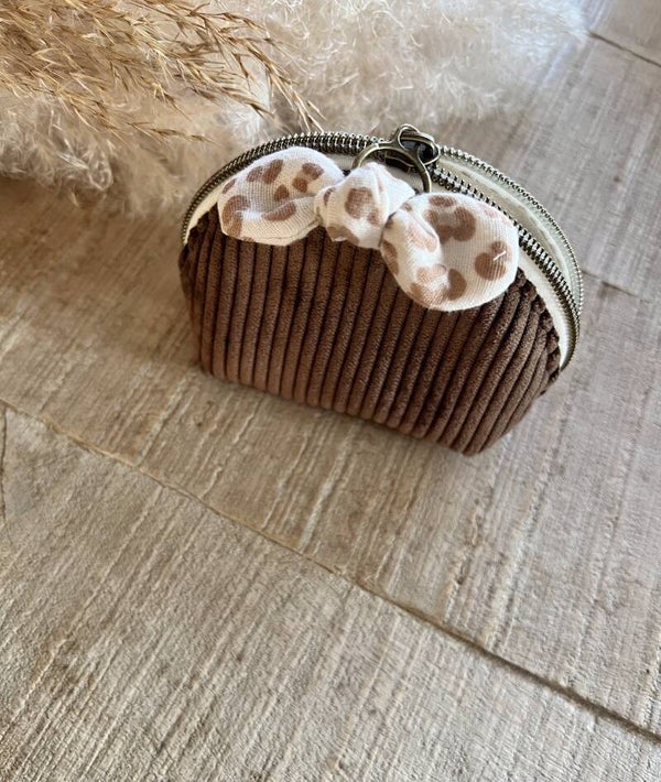 Porte-monnaie chocolat