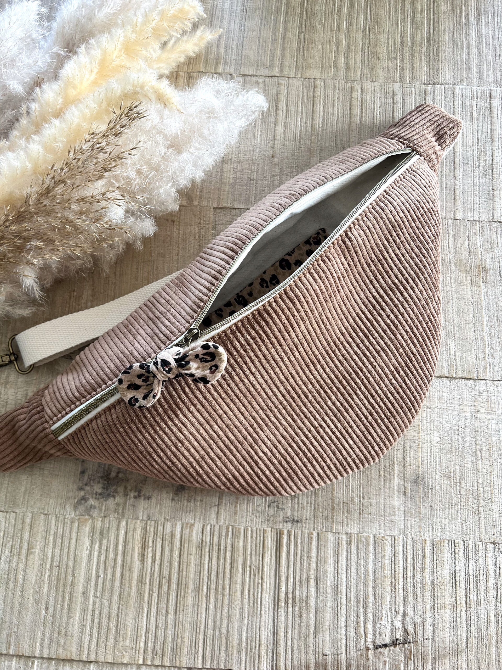 Sac banane XL camel
