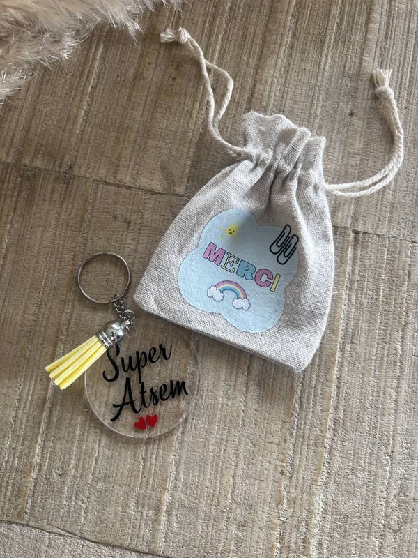 Porte clef "Atsem"