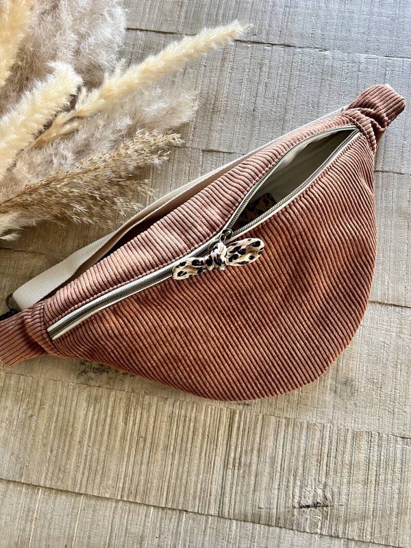 Sac banane XL rouille