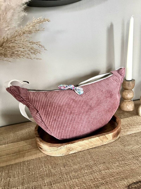 Demi-lune rose