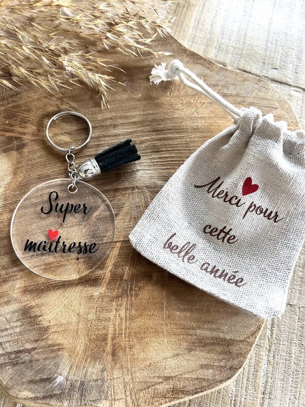 Porte-clés Maitresse