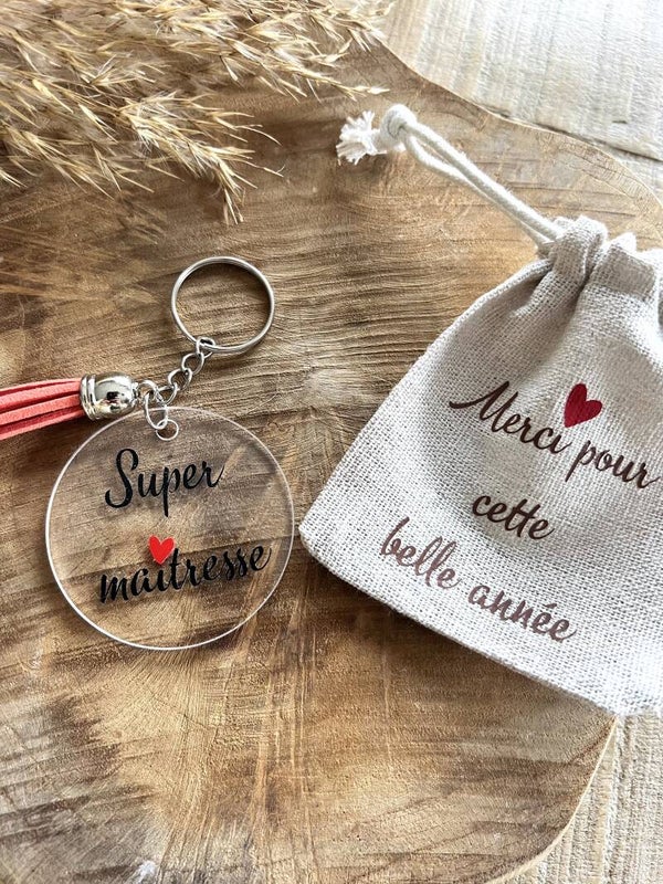 Porte-clés Maitresse
