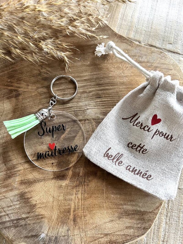 Porte-clés Maitresse