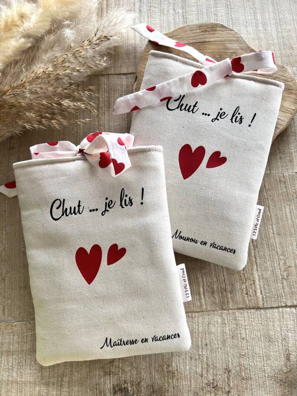 Pochette livre de poche "Coeur"