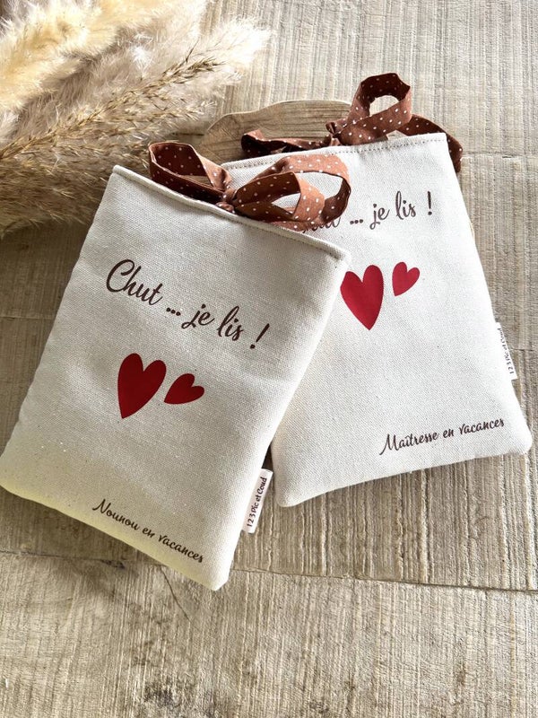 Pochette livre de poche "Pois"