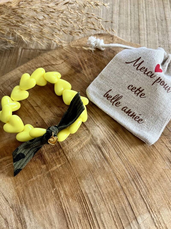 Bracelet jaune