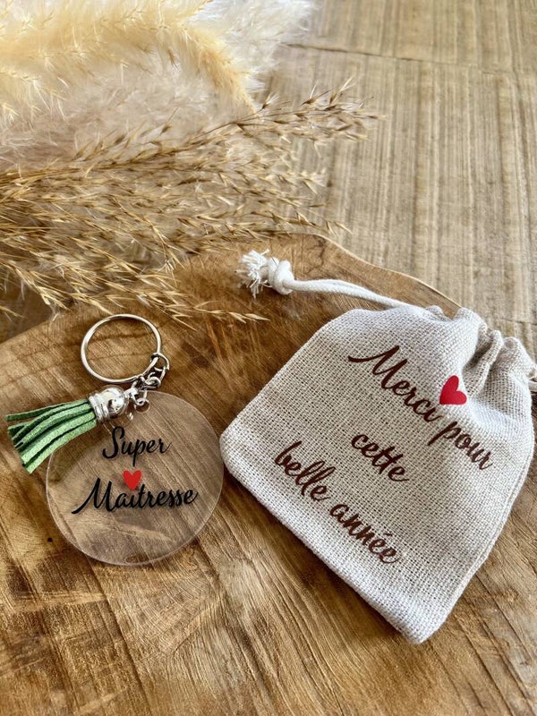 Porte-clés Maitresse