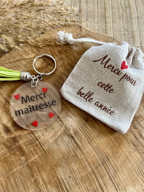 Porte-clés Maitresse