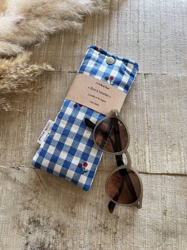 Etui à lunettes Vichy
