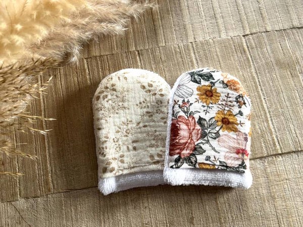 2 gants d'apprentissage