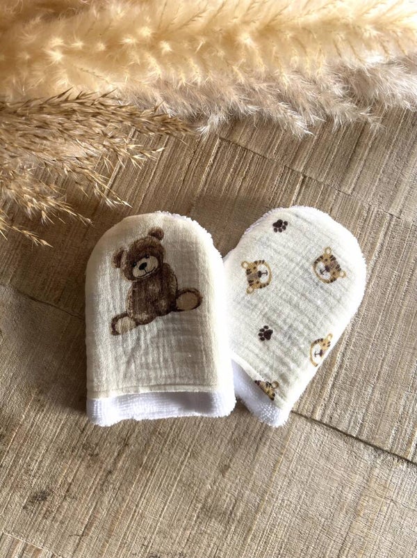 2 gants d'apprentissage