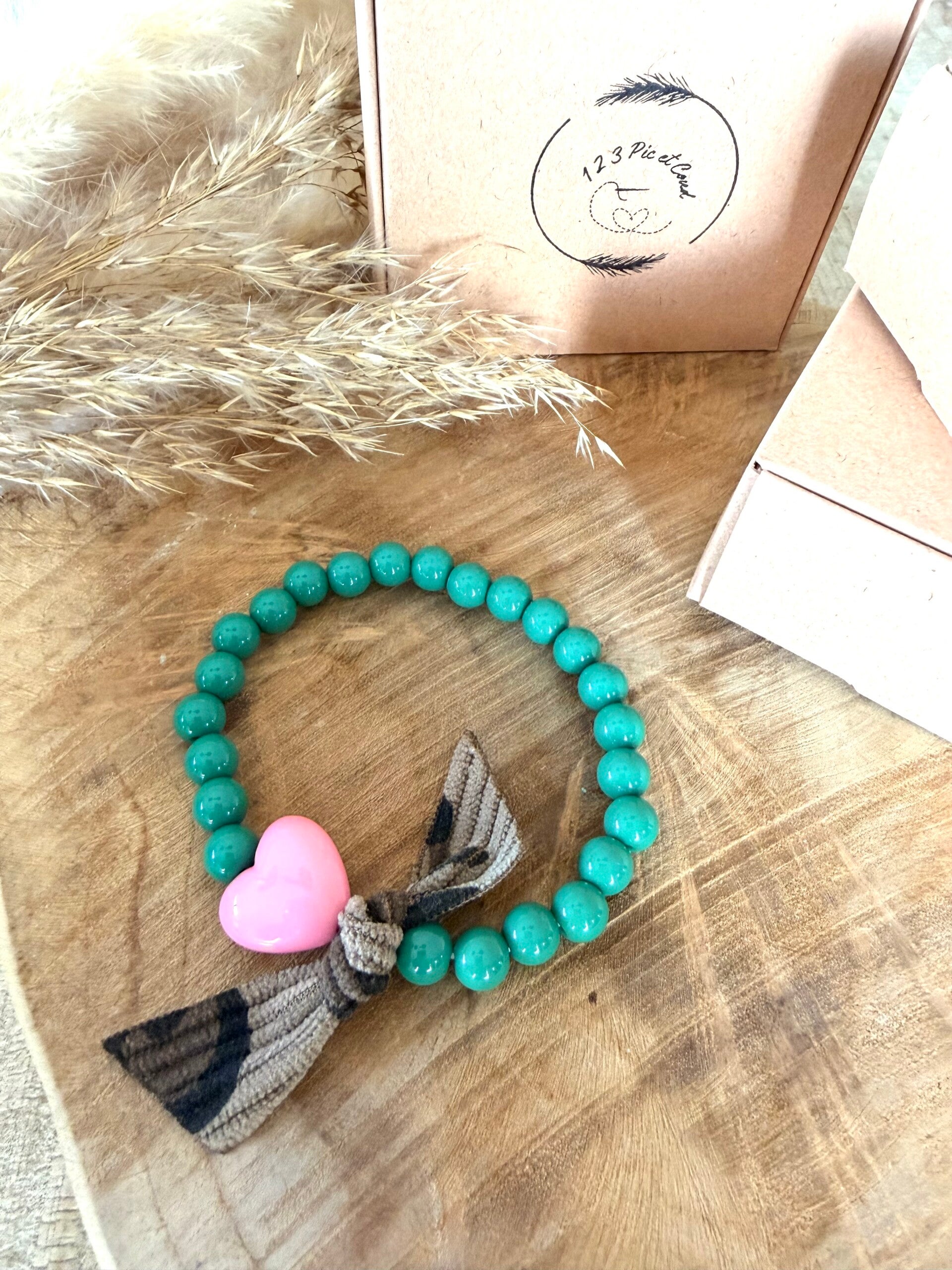Mixte boule coeur vert 💚 🐆