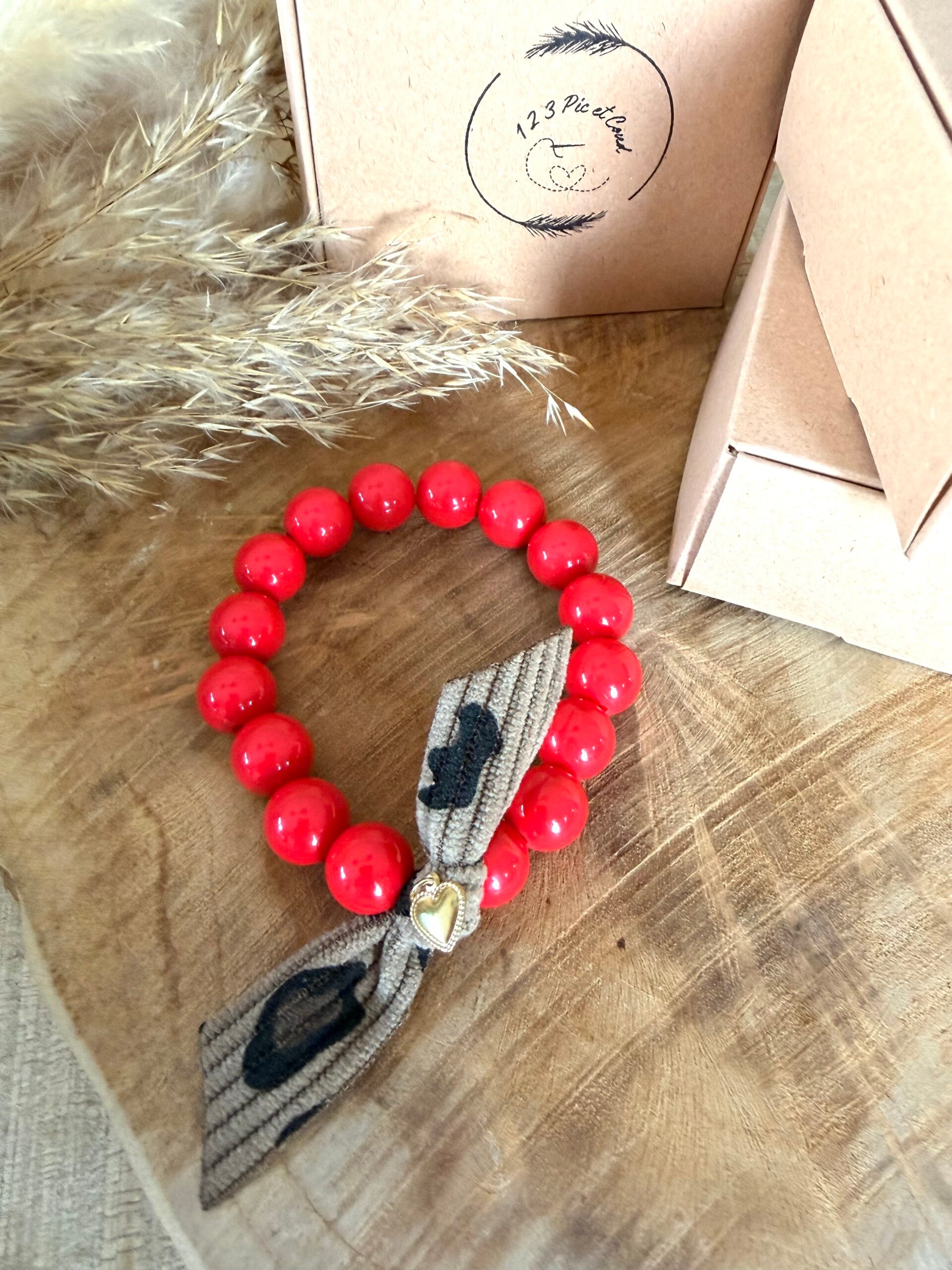 Boule rouge léopard 🐆