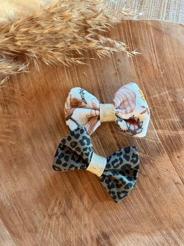 2 mini barrettes