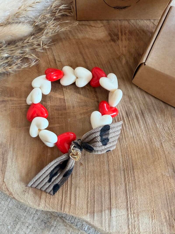 Bracelet multicolore leopard