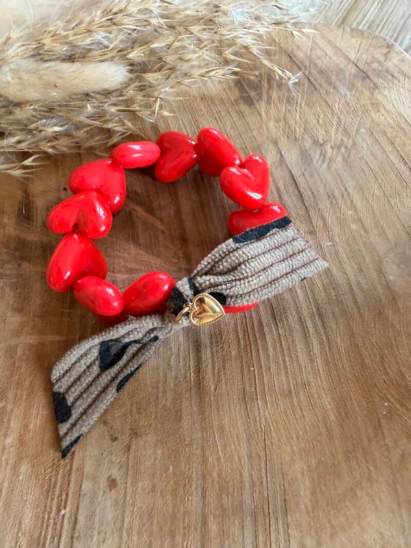 Coeur rouge enfants