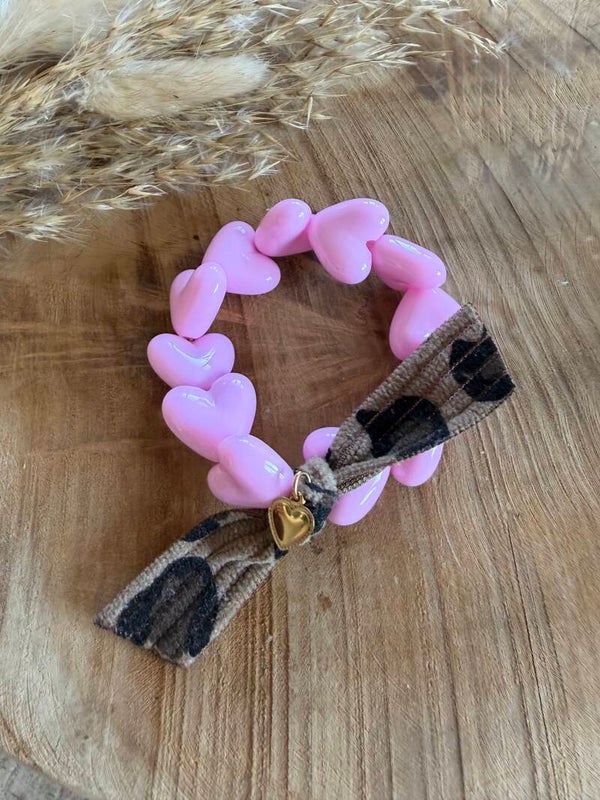 Coeur rose pale enfants