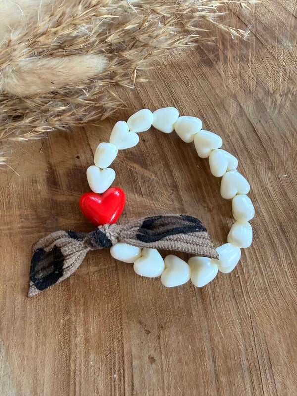 Petit Coeur écru