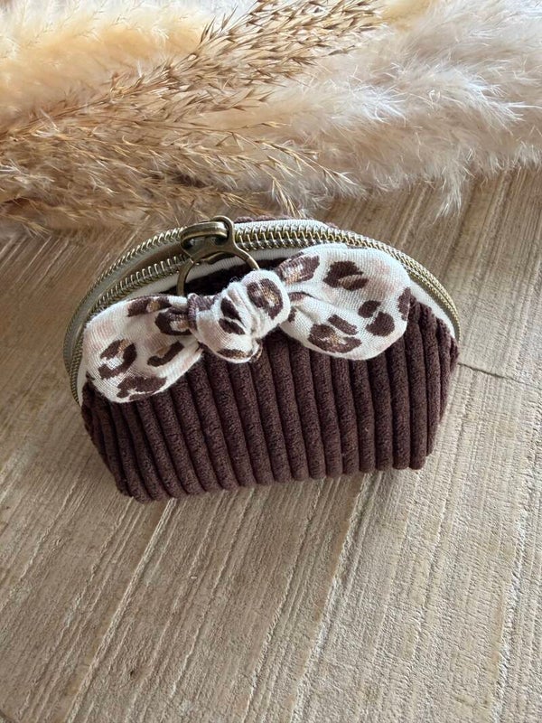 Porte-monnaie chocolat