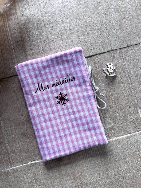 Pochette médailles ski