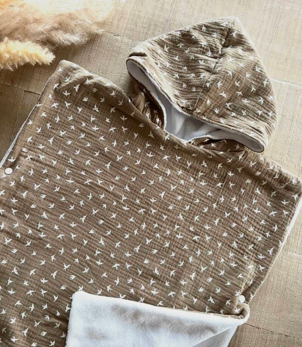 Poncho de bain 2-5 ans