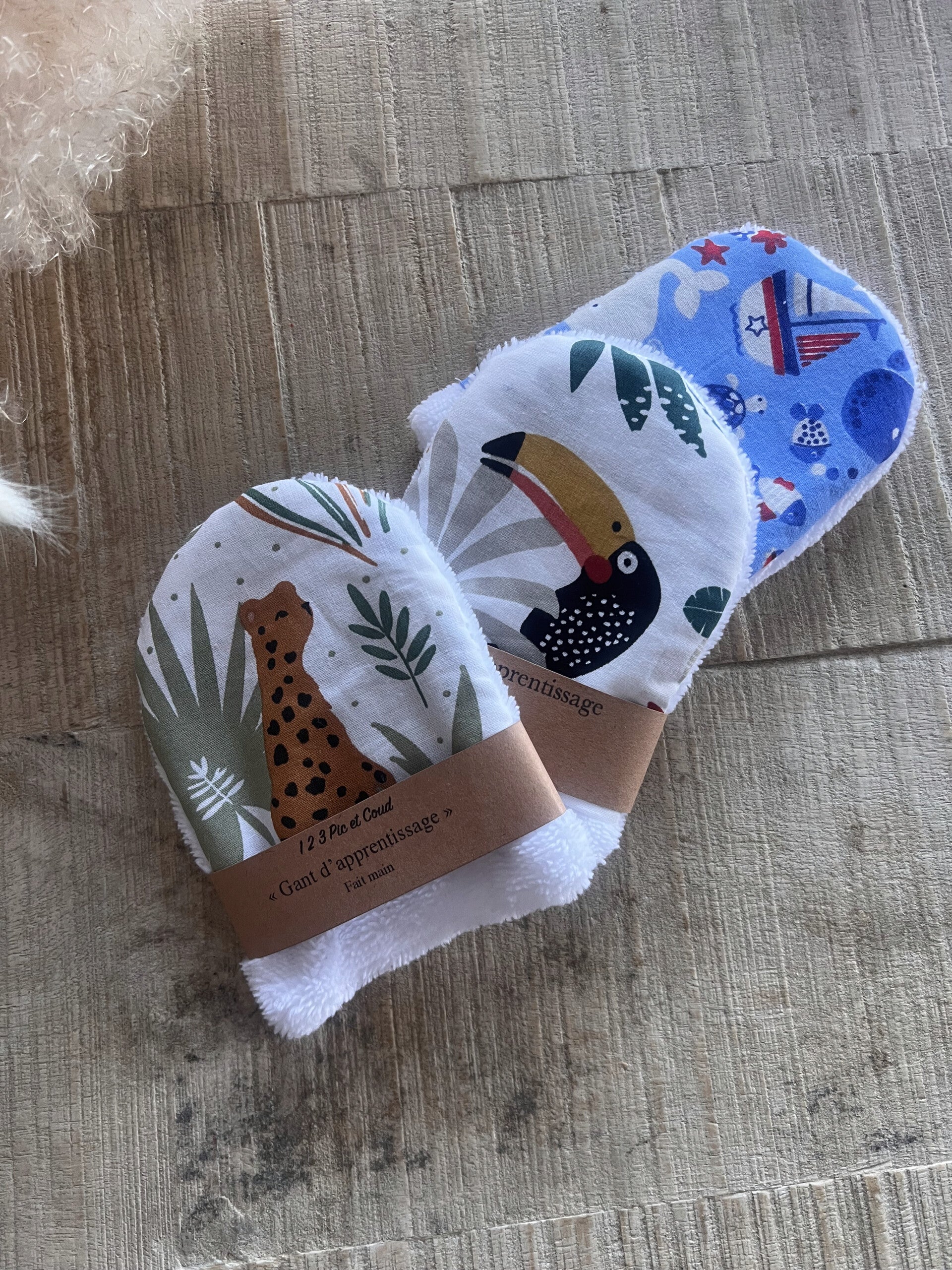 Gants d'apprentissage