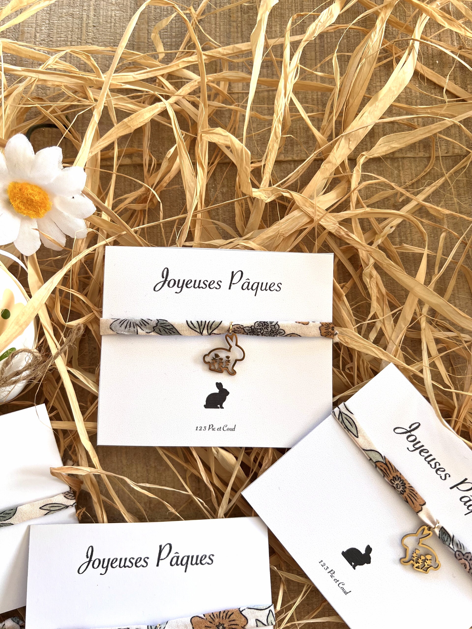 Bracelet élastique "lapin"