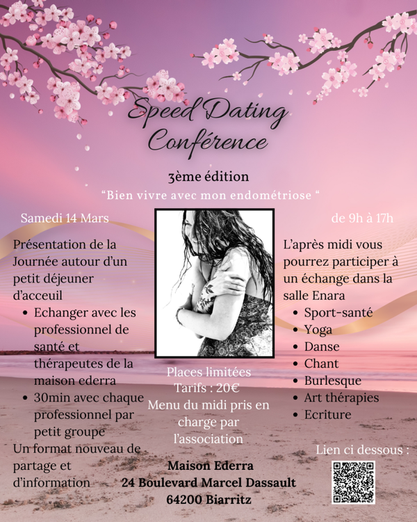 Speed Dating / Conférence Samedi 14 Mars 2026