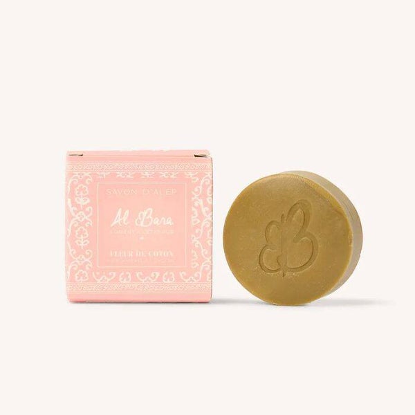 Savon d'Alep parfumé Fleur de coton / Douceur orientale parfumée