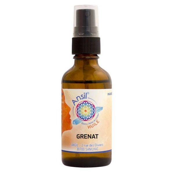 Grenat (huile de cristal) / Énergie et vie intime