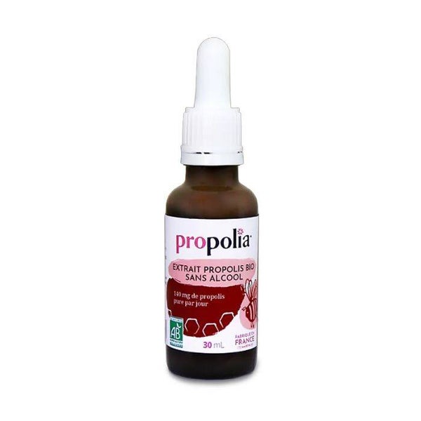 Extrait de propolis brune sans alcool bio / Extrait pur doux hydrosoluble