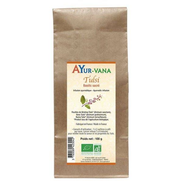 Infusion Tulsi bio en vrac / Détoxification