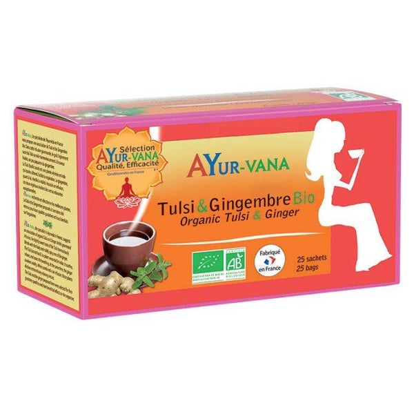 Infusion Tulsi & Gingembre bio / Harmonie de saveurs